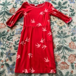 Boden fitted jersey dress